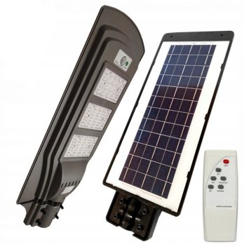 120W SMD Solar PIR LED Street Lamp + Remote Control 6190 SKU:043-C