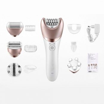 5-in-1 electric epilator for bikini, face, legs and hands, massager GM-7003 SKU:018-C