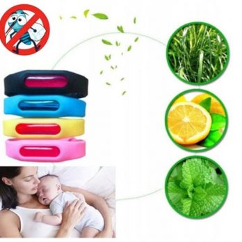 Mosquito Insect band Repellent Bracelet Silicone Adult Children SKU:070-D