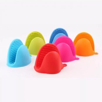 Heat-Resistant Silicone Kitchen Gloves – 1 Pair (2pcs),  SKU: 006