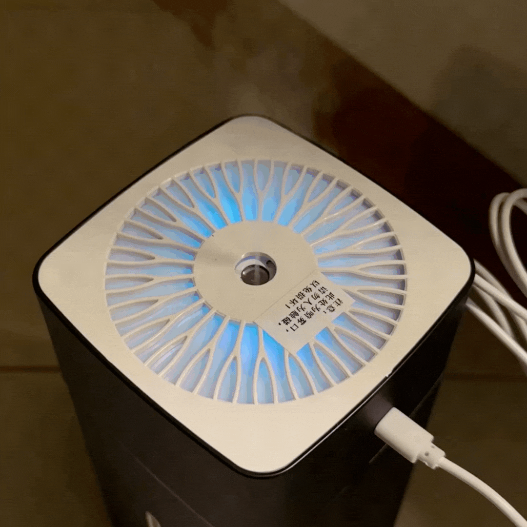 ADAMANTA Big Air umidificatore a ultrasuoni 1L per allergie