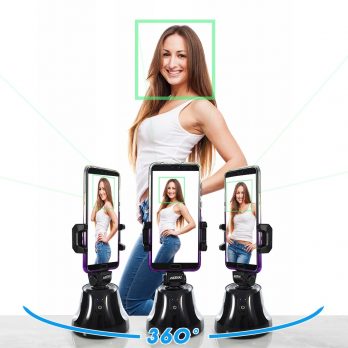 360° Smart Rotating Phone Holder with Face Tracking, SKU: 044