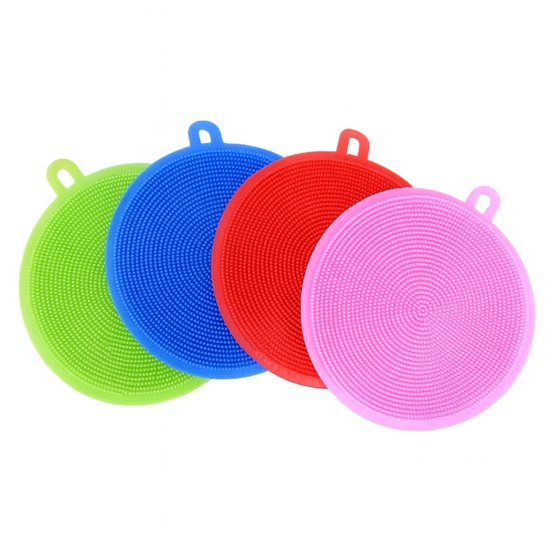 SILICONE SPONGE WASHER CLEANING PAD 1CM THICK SKU: 073