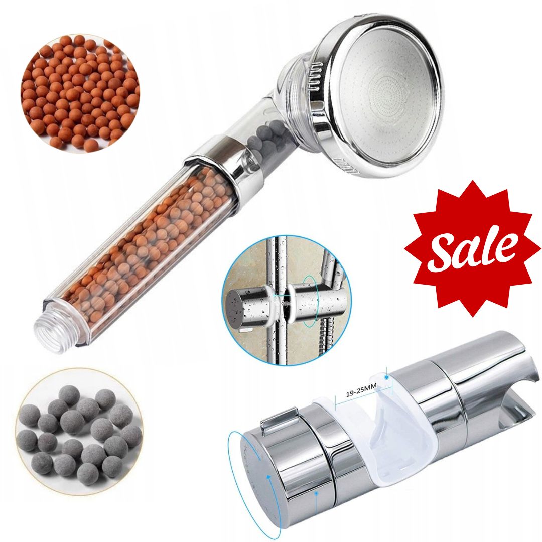 Shower head filtering with turmaline SKU: 080