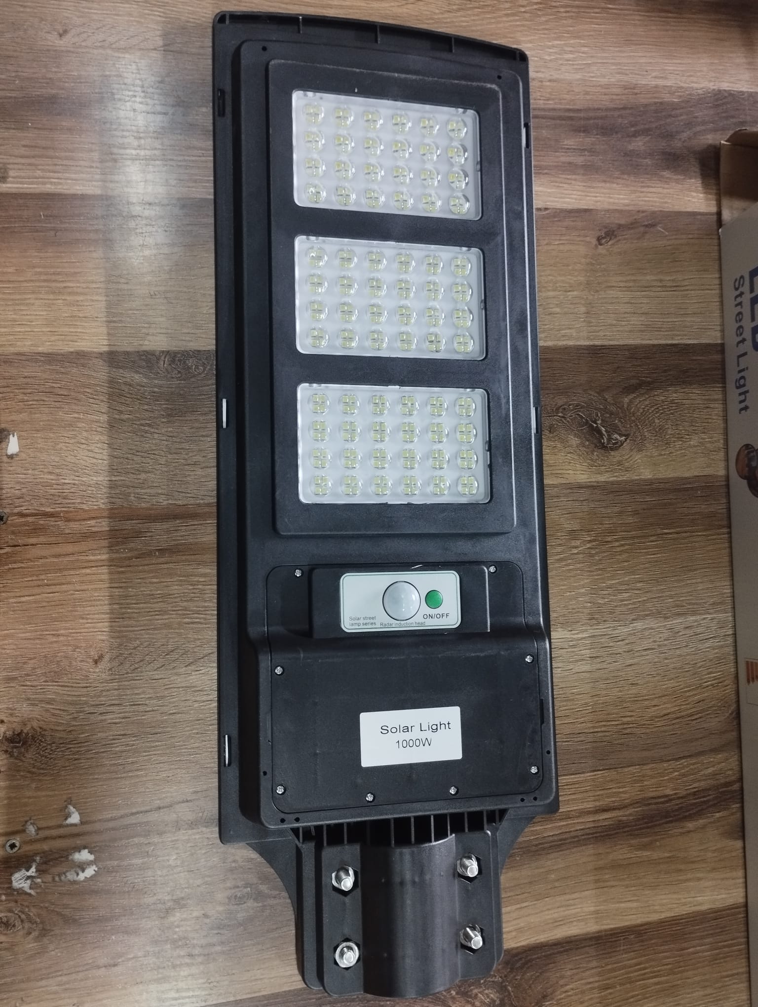 120W SMD Solar PIR LED Street Lamp + Remote Control 6190 SKU:043-C