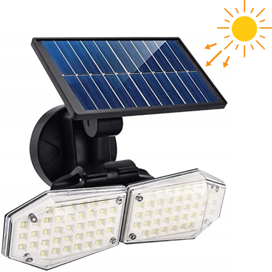 STREET SOLAR LAMP HALOGEN 78 LED SMD  SH-078 SKU:121