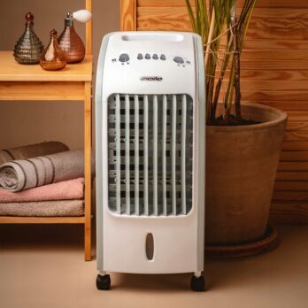 PORTABLE WATER AIR CONDITIONER ON WHEELS 4 LITERS 3IN1 SKU: 359