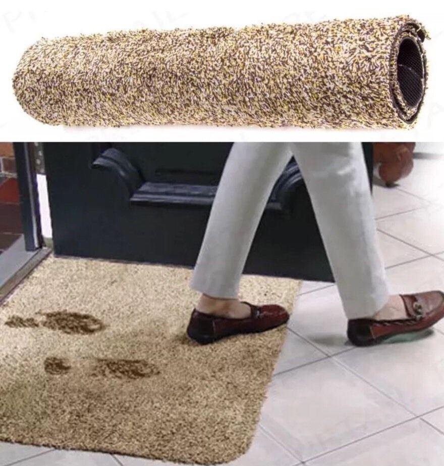 Non-Slip Washable Mat for Dogs, Muddy Paws, Absorbs Moisture and Dirt  Absorbent, Quick Dry, Microfiber Mud Mat for Dogs - AliExpress