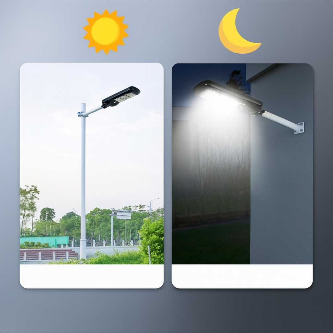 STREET LAMP SOLAR LANTERN 400W + REMOTE CONTROL SKU: 396