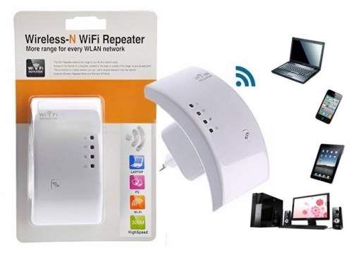 WI-FI SIGNAL AMPLIFIER – REPEATER – 300MBPS SKU:498