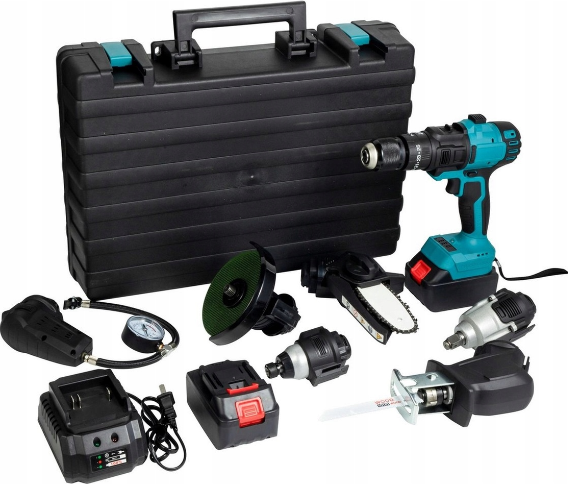 MULTIFUNCTIONAL WIRELESS TOOLS SET 7-IN-1 WITH A BRUSHLESS MOTOR, SKU: 482