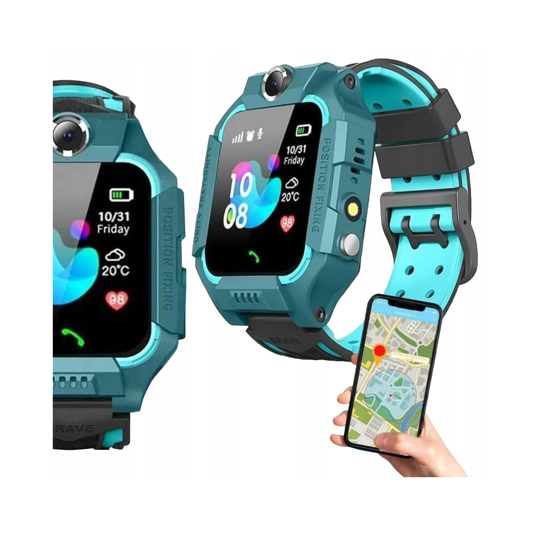 Smartwatch For Kids Q19 GPS Locator Blue, SKU: 2104