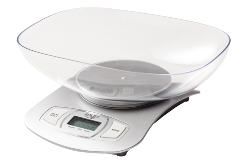 Adler Kitchen Scale with Bowl, SKU: AD-3137s