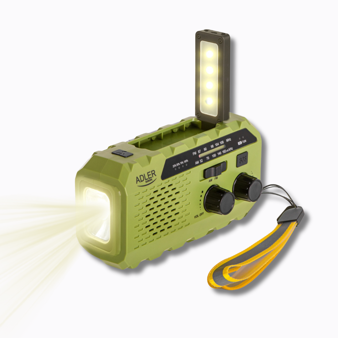 Adler Crank powered Radio SKU: AD 1197