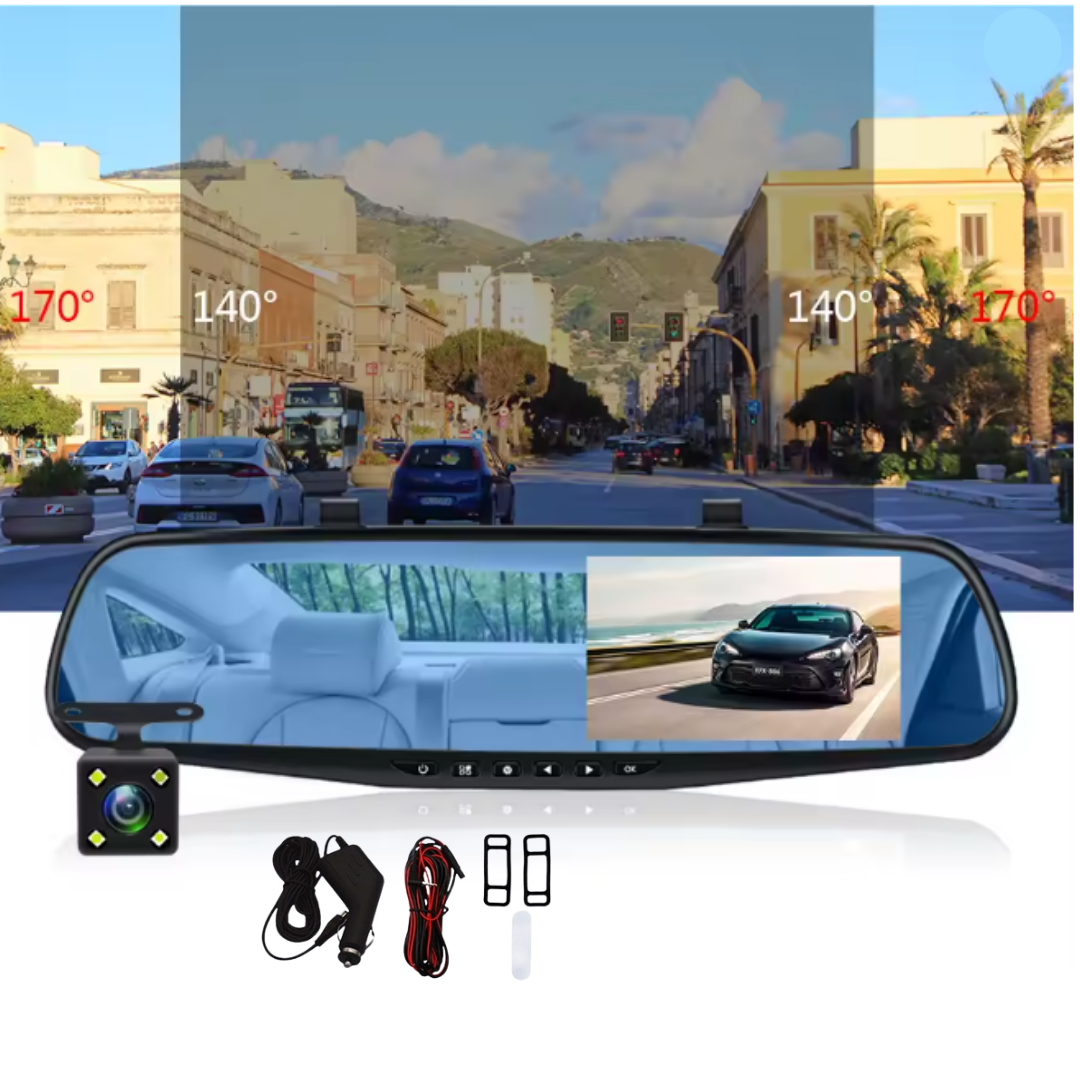 Full HD driving recorder with reversing camera, SKU: 191