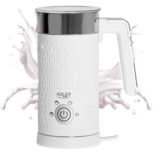 Adler Milk frother white – frothing and heating (latte and cappucino) SKU: AD 4494w