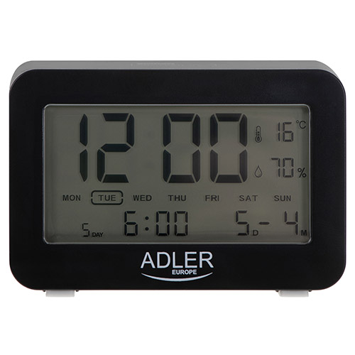 Adler Battery-operated alarm clock SKU: AD 1196