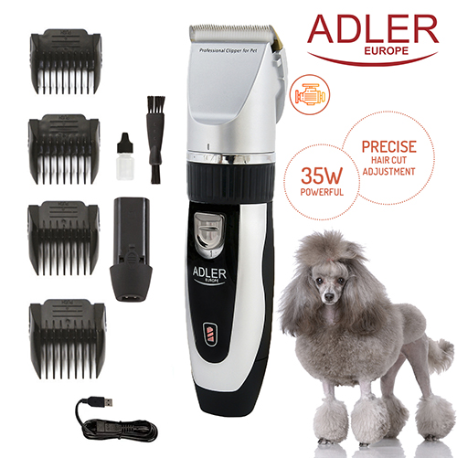 Adler Hair clipper for pets – USB SKU: AD 2823