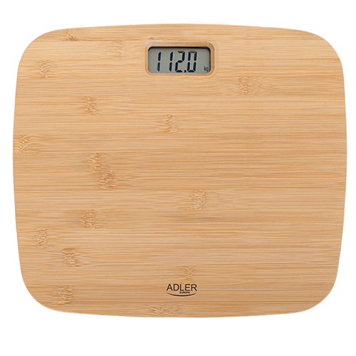 Adler  Bathroom bamboo scale SKU: AD 8173