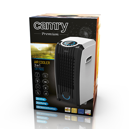 Camry Air cooler 8L 3 in 1 with remote controller SKU: CR 7905