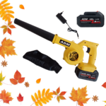 ADM Cordless Electric Blower – Available in Yellow & Blue | Dual 21V or 48V Battery Options, SKU: 2055
