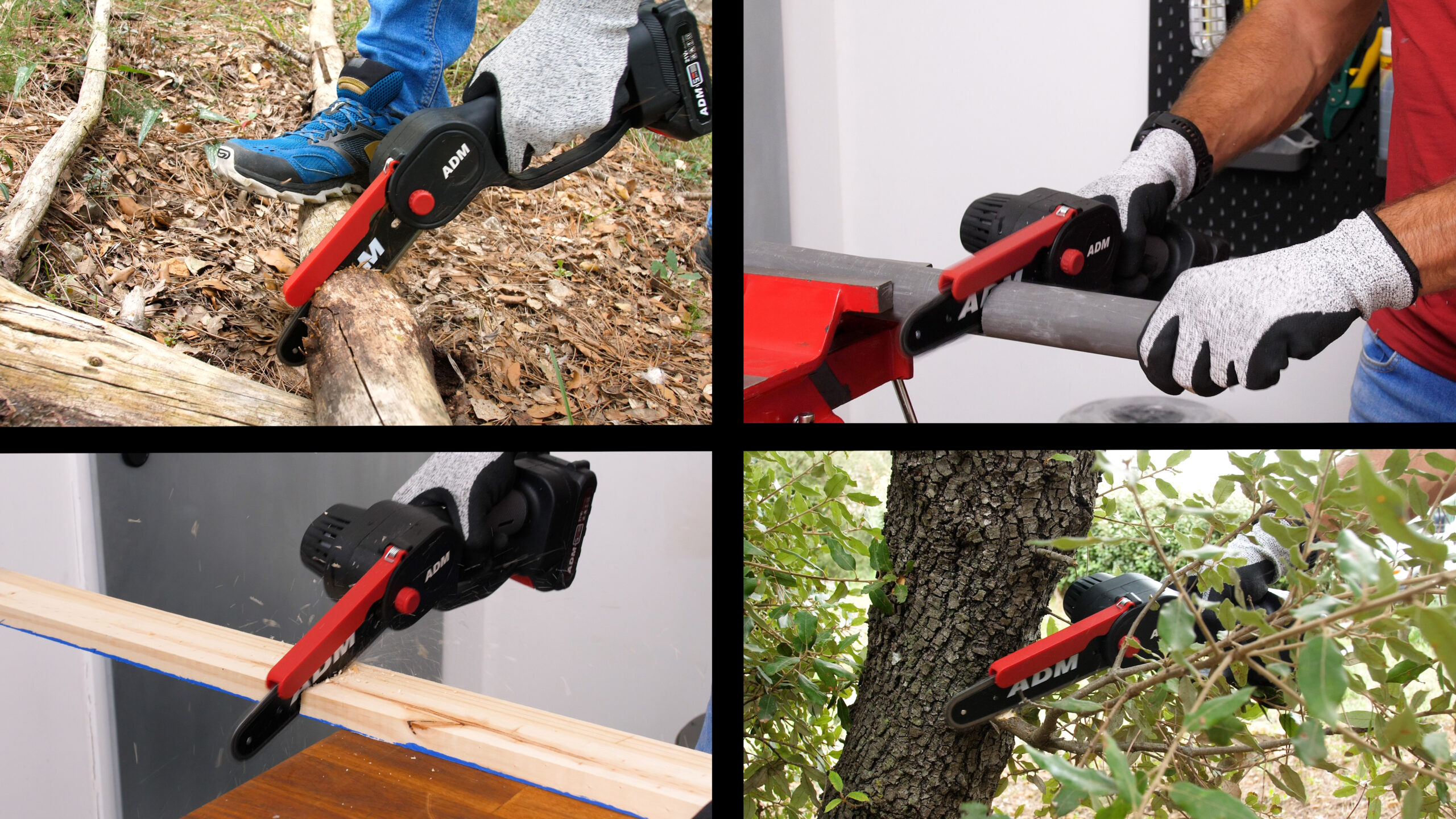 ADM Mini Chainsaw with Detachable Battery, SKU: 527