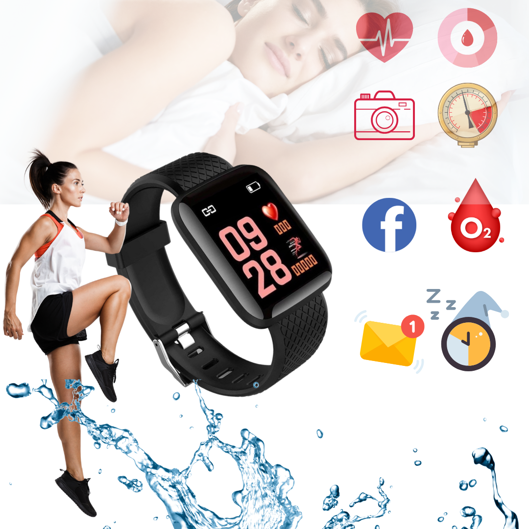 SmartBand M116 Watch Fitness Tracker Unisex SKU: 190