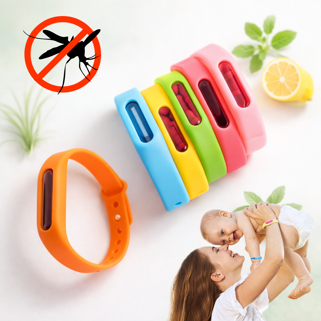 Mosquito Insect band Repellent Bracelet Silicone Adult Children SKU:070