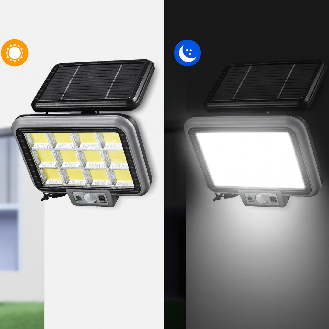 HALOGEN SOLAR LAMP 30W LED + REMOTE SKU:476