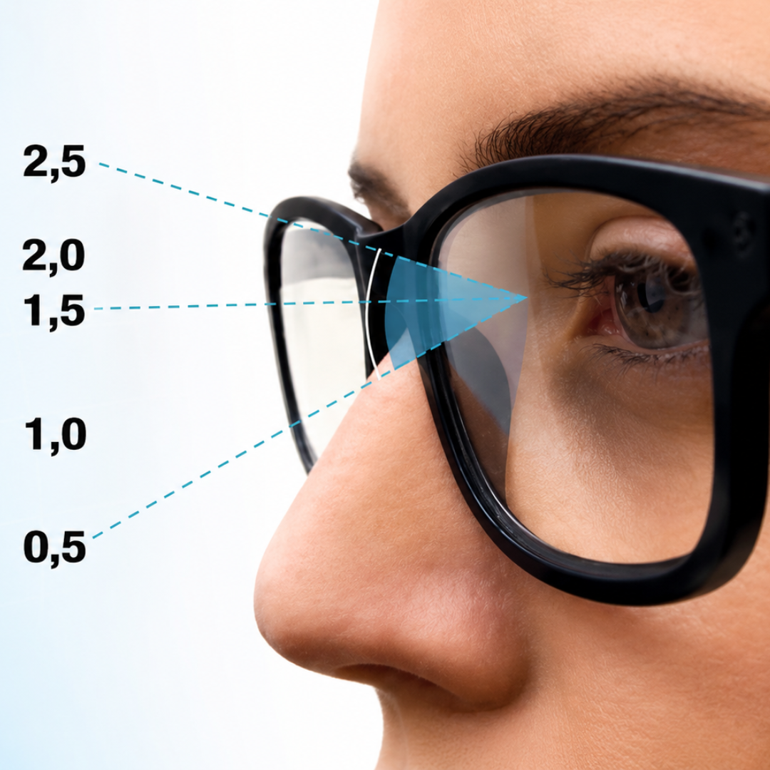 SELF-ADJUSTING SMOOTH FOCUS GLASSES full-rim glasses, SKU: 312 - Image 3