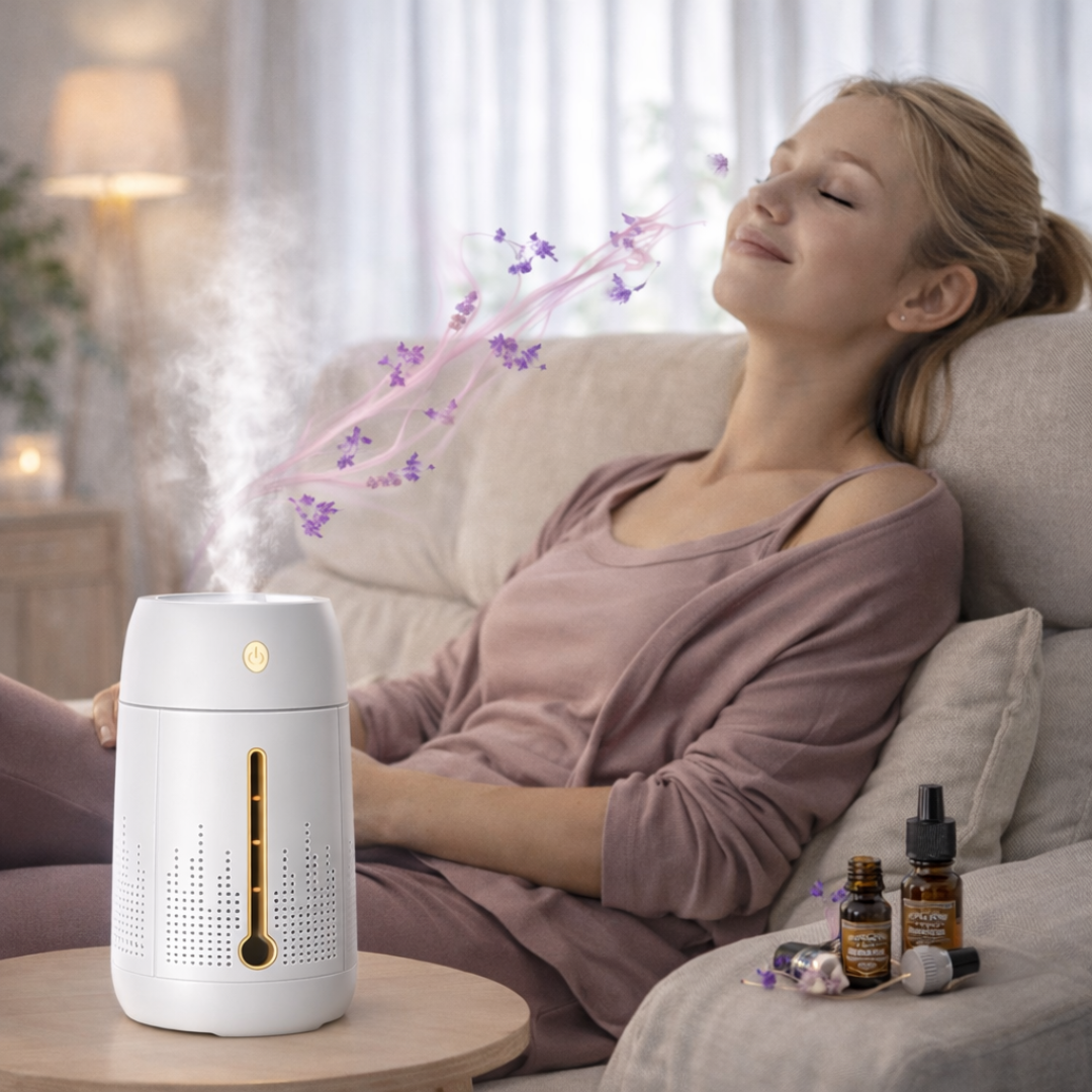 1.2L Air Humidifier for Aromatherapy with LED Light, SKU: 382