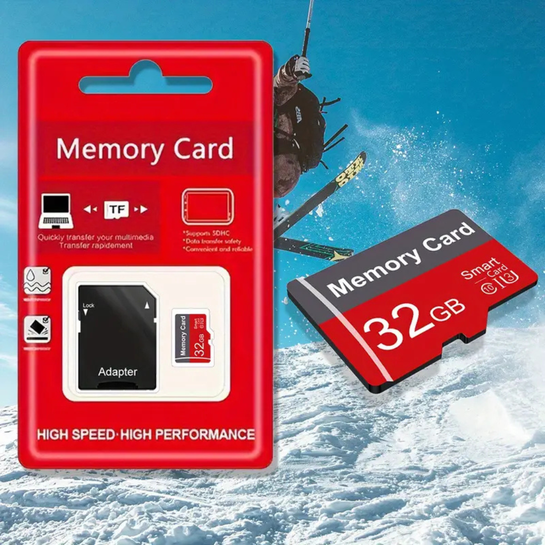 32GB MICRO SD CARD + ADAPTER, SKU: 2008