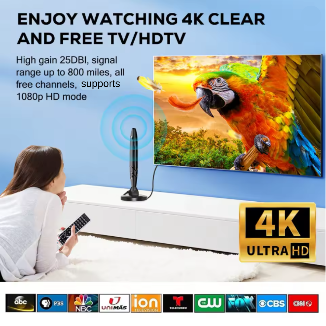 Digital TV Antenna with Magnetic Base, SKU:7024