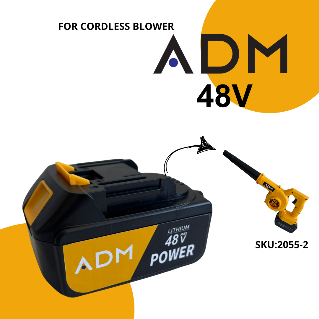ADM 48V Lithium Battery for Cordless Blower, SKU: 2199