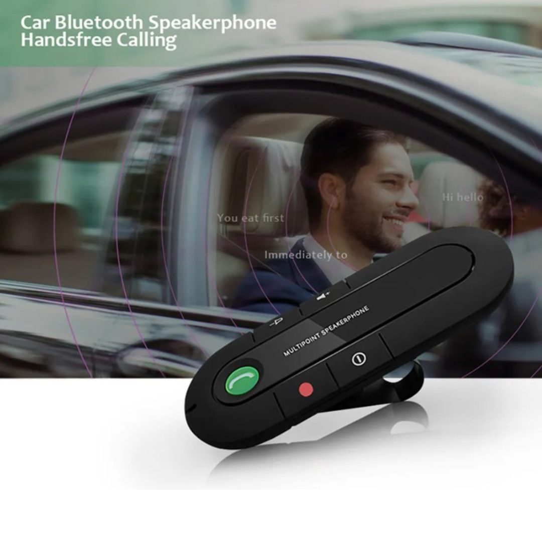 CAR HANDSFREE BLUETOOTH V3.0 + EDR, SKU: 301