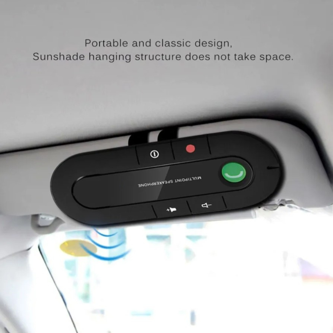 CAR HANDSFREE BLUETOOTH V3.0 + EDR, SKU: 301