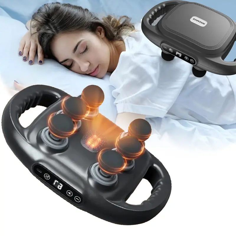 Intelligent 6-Point Massage Gun, SKU:7001