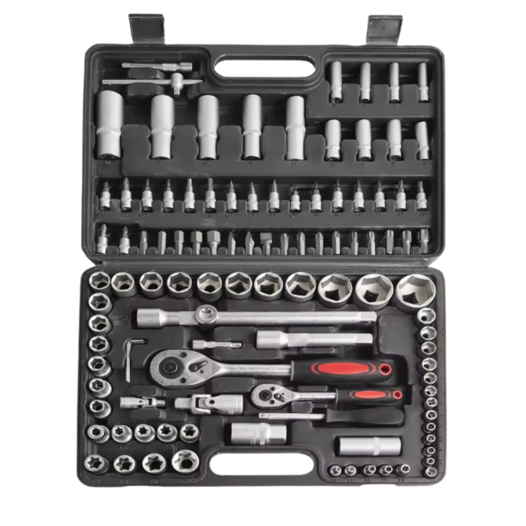 108 Pcs Socket Wrench Set, SKU:7027 - Trade.Adamanta.eu