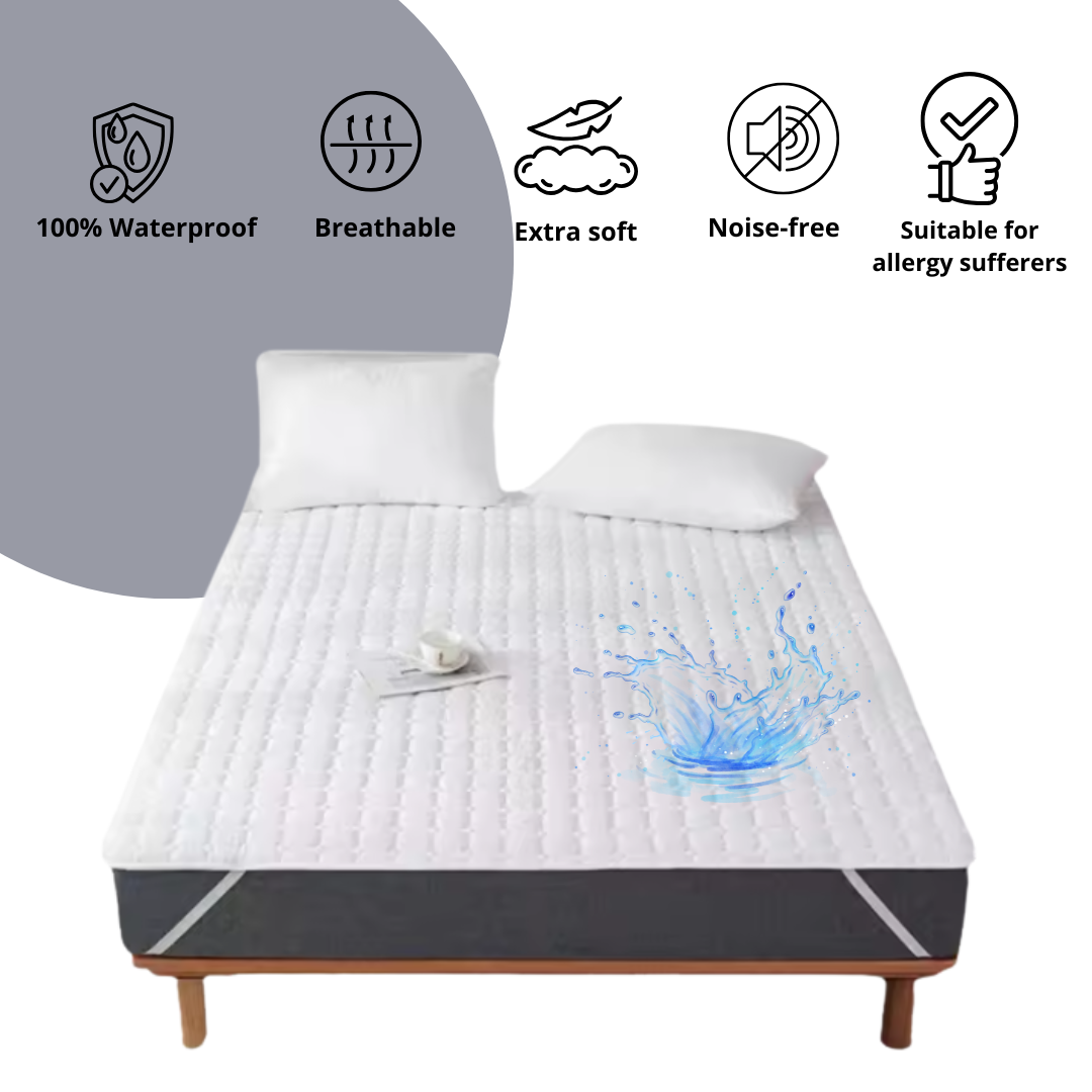 Waterproof mattress protector – 2 sizes, SKU:2122