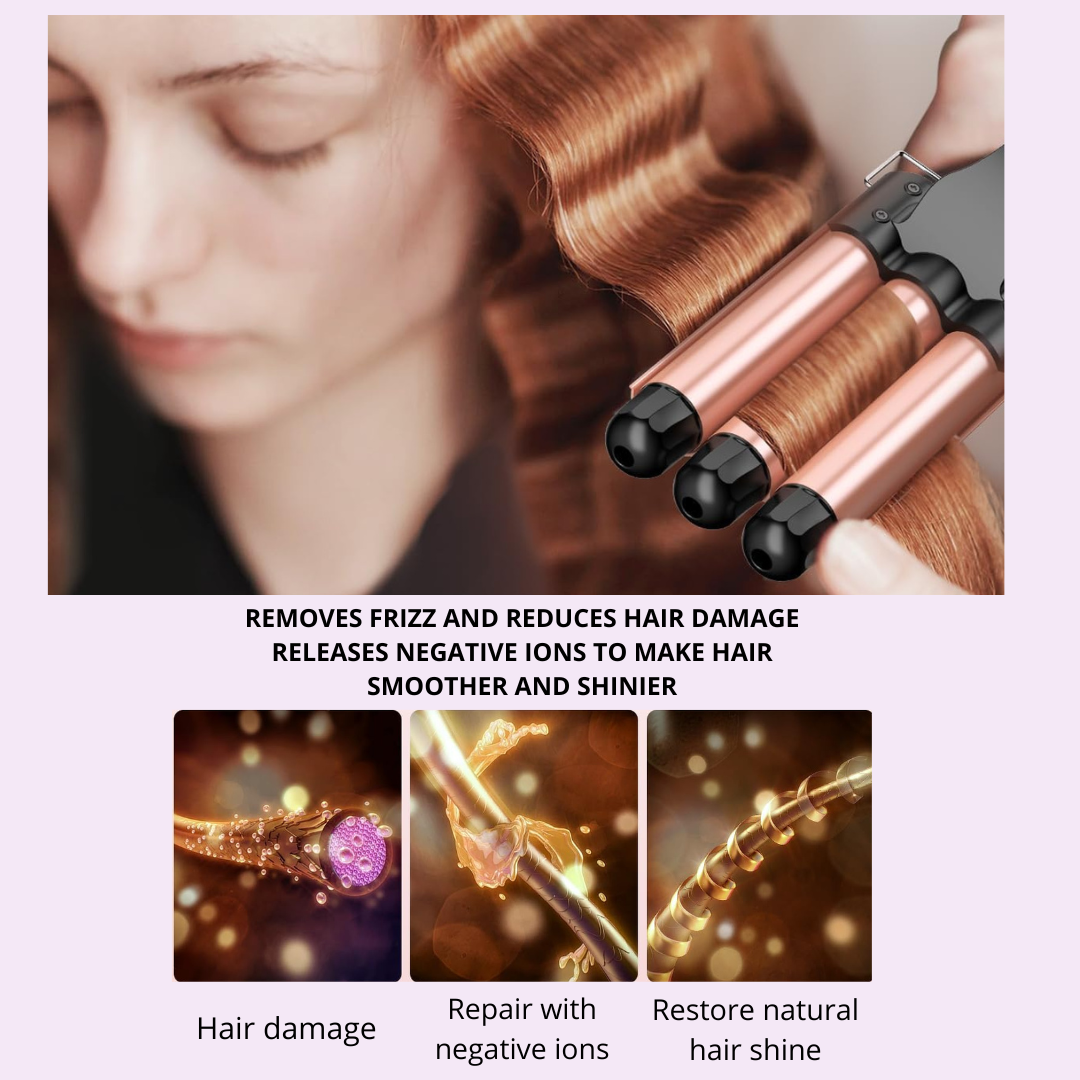 PROFESSIONAL CERAMIC HAIR STYLING KIT 8in1, SKU: 086