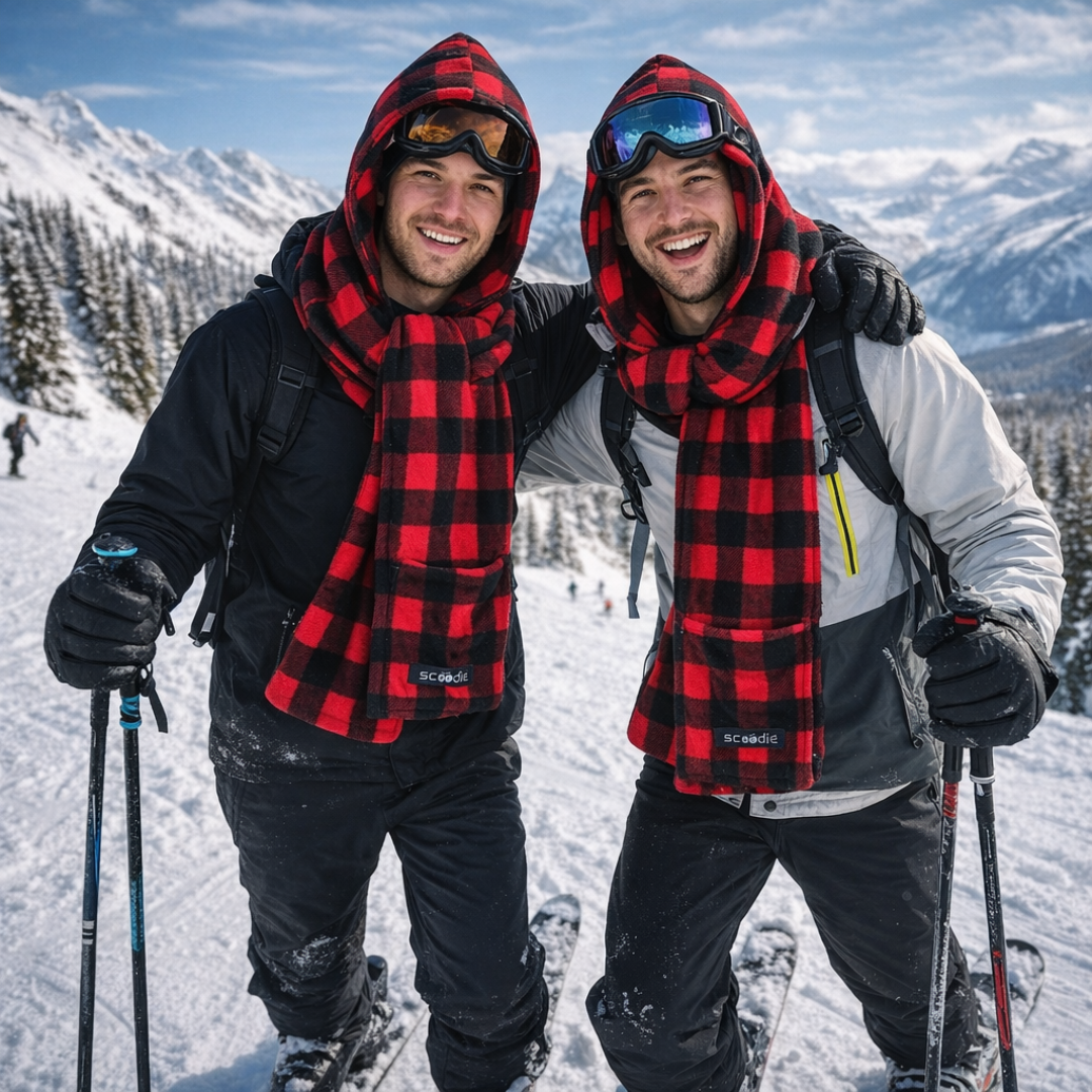 Scoodie Detachable Hooded Scarf, SKU:7029