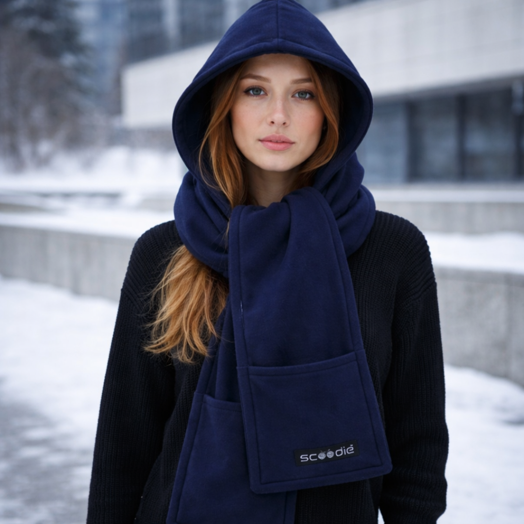 Scoodie Detachable Hooded Scarf, SKU:7030