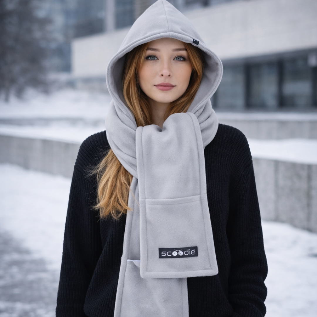 Scoodie Detachable Hooded Scarf,SKU:7031