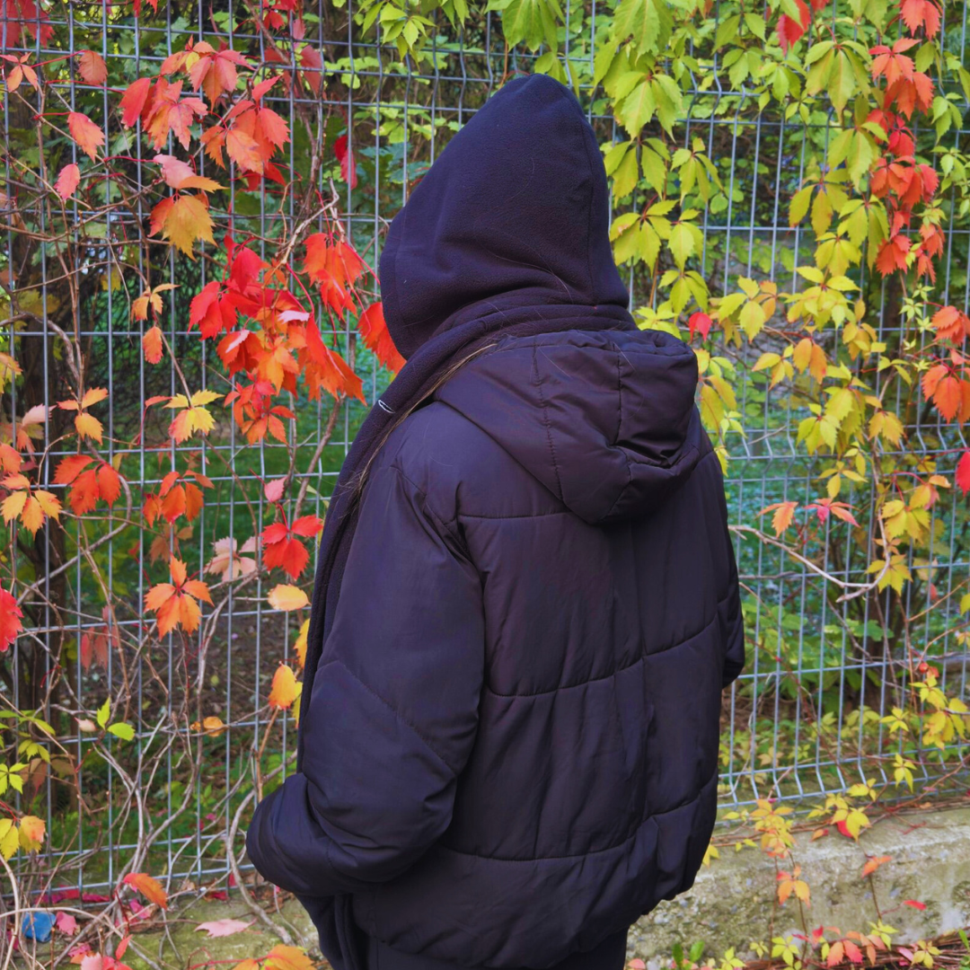 Scoodie Detachable Hooded Scarf, SKU:7028