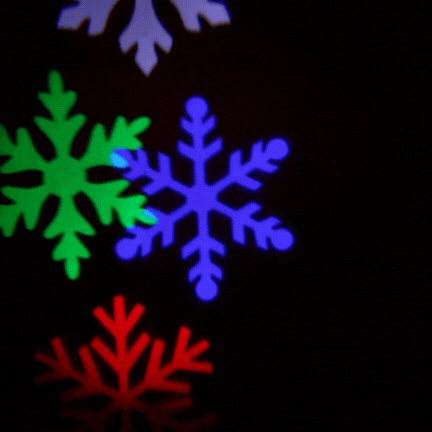 LED Snowflake Projection Lamp, SKU:7059