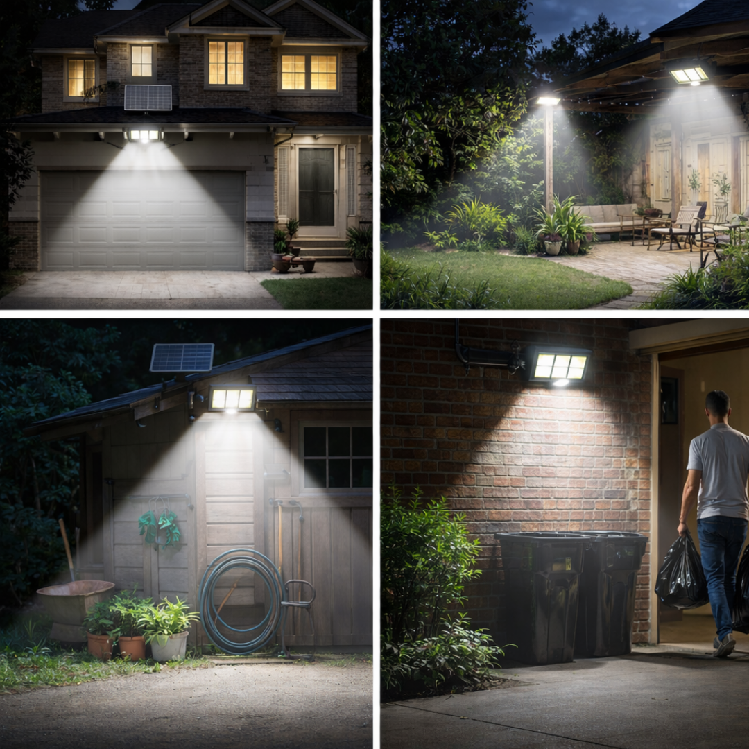 SOLAR LAMP CONTROLLED BY A REMOTE 120 LED SL-F120, SKU: 111