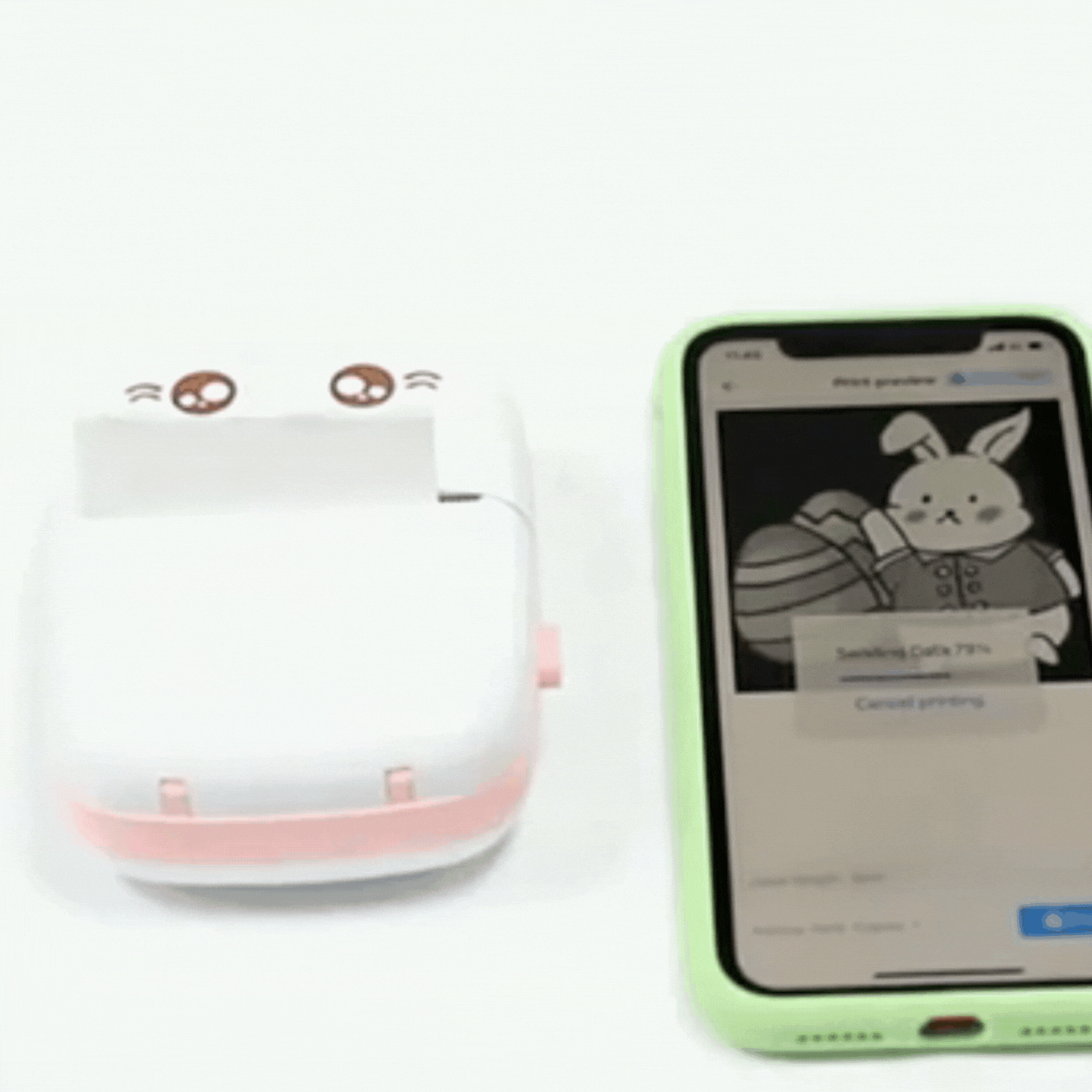 WIRELESS MINI MOBILE PRINTER FOR PHOTOS, NOTES, LEARNING, SKU: 2090