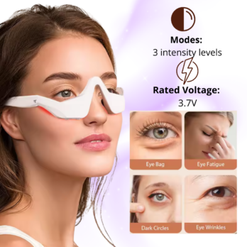 Under-Eye Red Light Therapy Massager, SKU: 7056