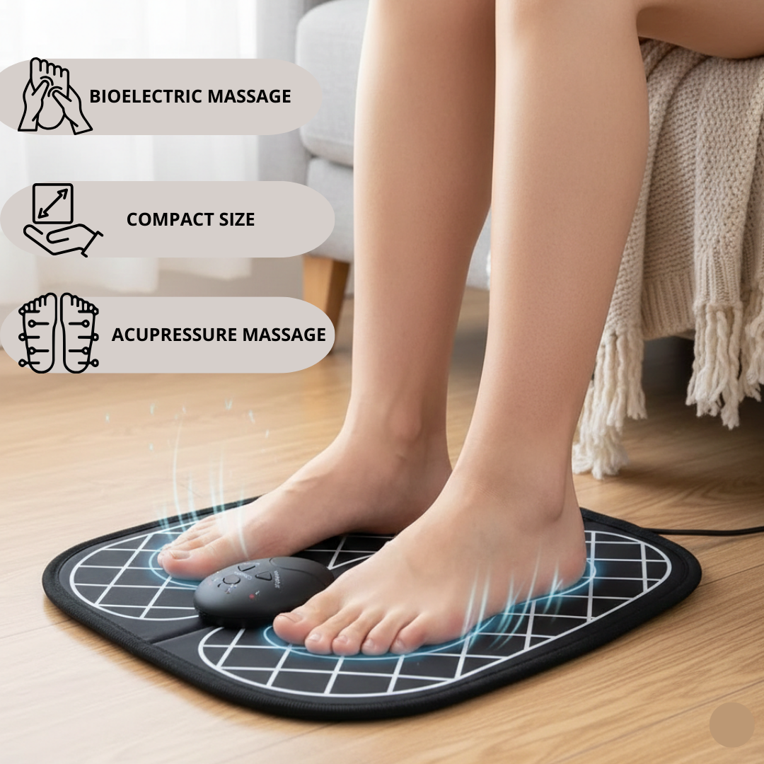 EMS Foot Massager Mat – Electrical Muscle Stimulation, SKU:2046