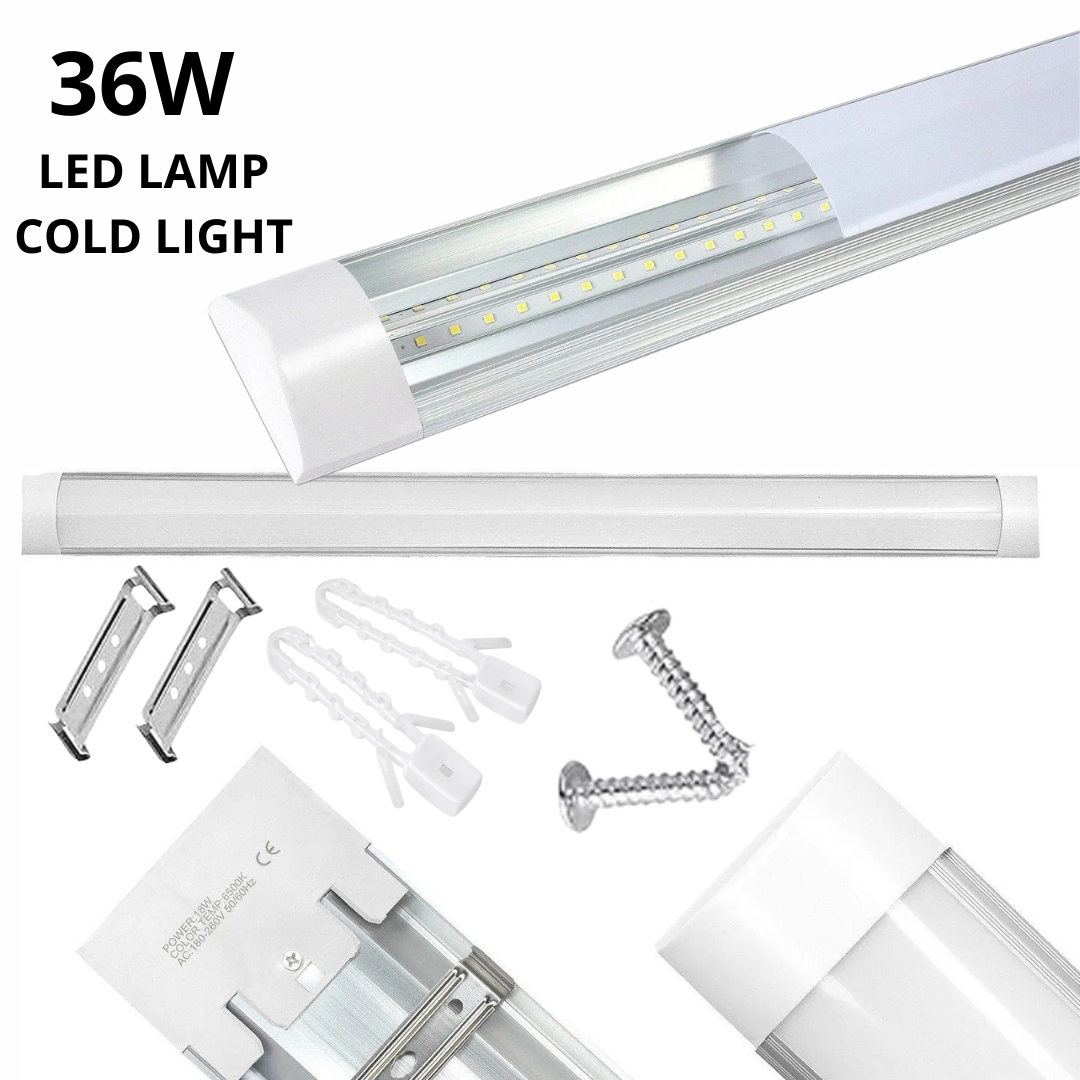 36W LED Tube Light  6500K (Cold White) – Carton 30 pcs. ,SKU:7052-2